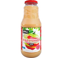 Яблочный сок прямого отжима 1л