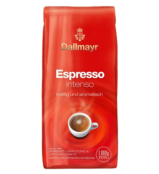 Кава в зернах Espresso intenso м/у 1000г ТМ Dallmayr