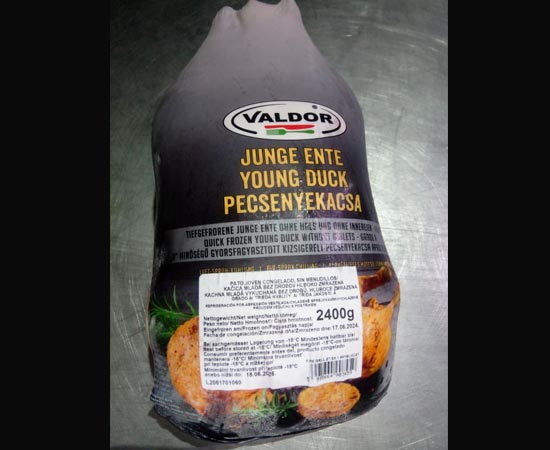 Тушка Качки 2.4кг. (калібрована)