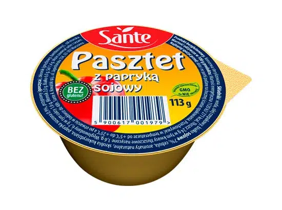 Паштет соєвий з паприкою ТМ Sante, 113г