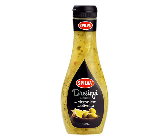 Соус салатний з лимоном ТМ Spilva п/п 390г